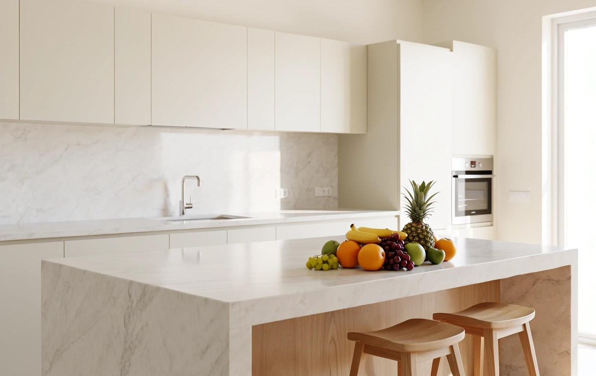 Interior minimalista y saludable